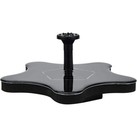 Fountain Pump,Solar Pentagonal Nozzle-4 Spray Nozzles,Garden,Home Solar Garden Spray Pump,Solar Bird Bath Fountain (1/4)