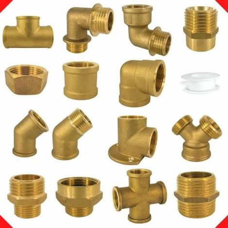 Raccord laiton réduit - - Double mamelon 1 1/4 x 3/4 - CW617N - 16 bar (1/4)