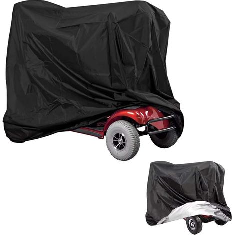 Abdeckung für Mobilitätsroller, 210D Oxford-Rollerabdeckung, Aufbewahrungsabdeckung für Roller, Schutzhülle für Mobilitätsroller, für Elektrofahrzeuge, Rollstühle, Fahrräder usw.