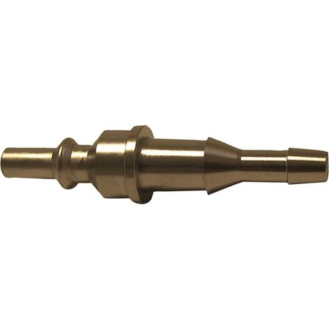 Raccord rapide male stoptac oxygène sur tuyau 6-10mm