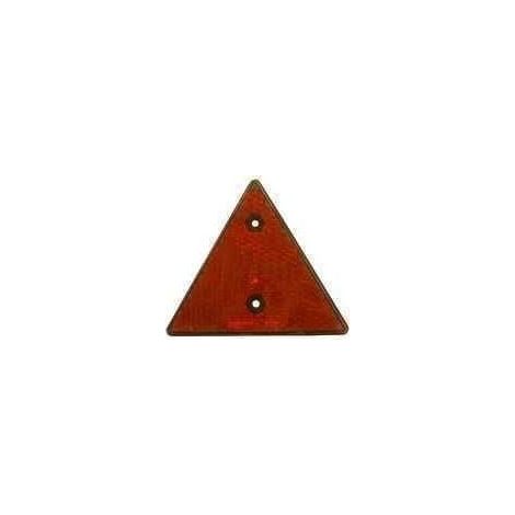 Catadioptre triangulaire rouge pour caravane et remorque