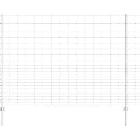 Maison Exclusive - Wildzaun mit Pfosten 25 x 1,6 m (B x H) Feuerv