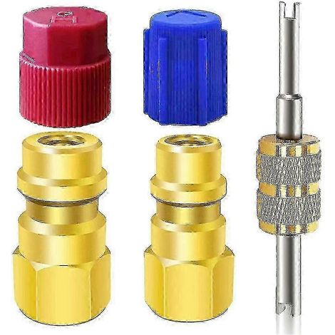 Kit de conversion de climatisation R12 à R134a avec adaptateur et raccords inclus, édition 0618