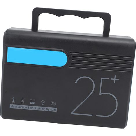 Centrale électrique portable 12 V, générateur solaire, panneau solaire, alimentation mobile pour éclairage extérieur, chargeur de téléphone portable, prise UE 100-240 V (1/5)