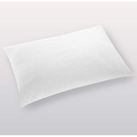 Oreiller hypoallergénique, Polyester, Blanc, 70 x 47 x 8 cm (1/3)