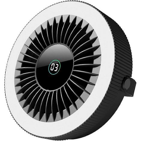 Ventilateur d'extérieur multifonctionnel, mini ventilateur mural, ventilateur sur pied pour le camping (1/5)