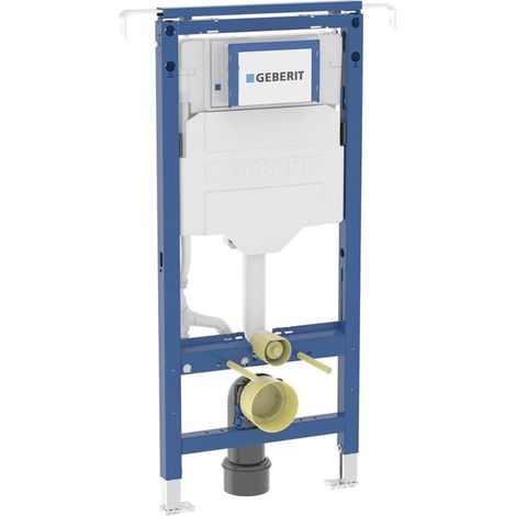 Geberit Duofix - Elemento di montaggio per WC sospeso, 112 cm, con cassetta di scarico Sigma 12 cm, senza barriere 111.350.00.6 (1/2)