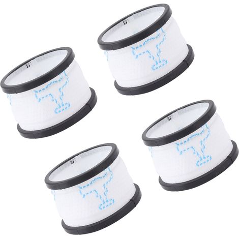 Lot de 4 filtres de rechange pour aspirateur INSE S600 S6P S6 (blanc) (1/5)