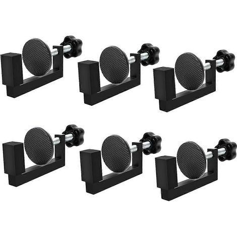 Lot de 6 clips pour mobilier de jardin, pinces pour canapé d'angle réglable, fixations pour meubles en osier et fourrure. (1/5)