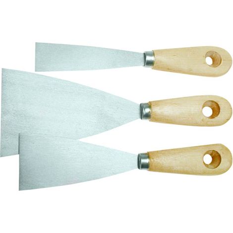 Spatole per pittura da 30-80 mm, set da 3