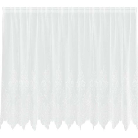 Rideaux avec des rideaux Blanc 500x100cm Polyester CFW96185 (1/5)