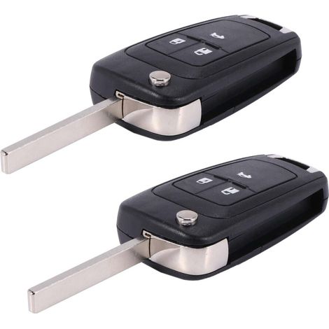 Fernbedienung mit 2 x 3 Tasten (433 MHz) und ID46-Chip für Cruze Aveo Orlando (2010–2015) HU100 Blade