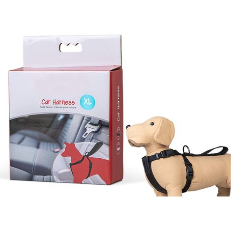 Harnais de sécurité voiture, Taille XL, pour chien. - animallparadise (1/4)