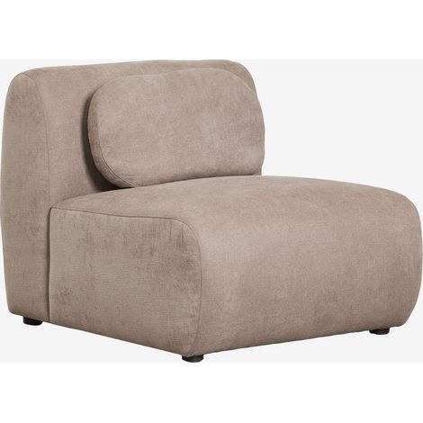 SKLUM Zentralmodul für modulare Couch aus Chenille Coquette (1/5)
