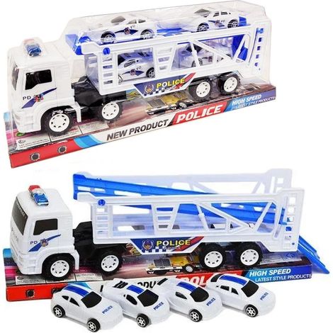 Carro attrezzi della polizia