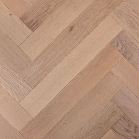 Naturasol – Parquet contrecollé chêne clair 14mm – Largeur 10cm – Finition vernis mat brossé – Pose flottante ou collée – Compatible chauffage au sol (1/3)