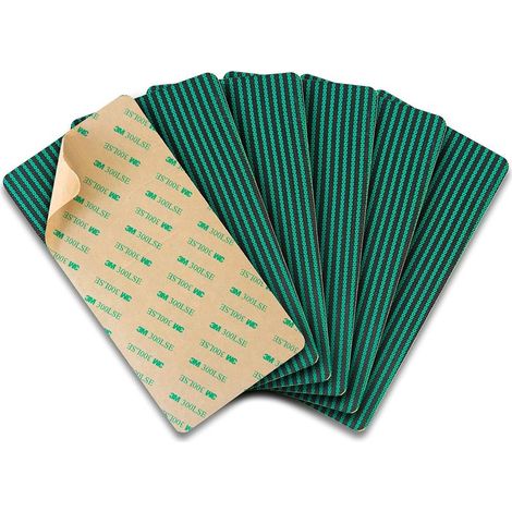 Lot de 6,kit de réparation pour piscine,rustines pour bâche de piscine,vinyle autocollant (PVC) 10 x 20 cm,kit de réparation pour piscine (1/5)