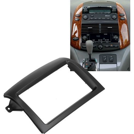 Cadre Radio 2Din DVD GPS pour Toyota Sienna 2004-2010, Panneau de Navigation (1/5)