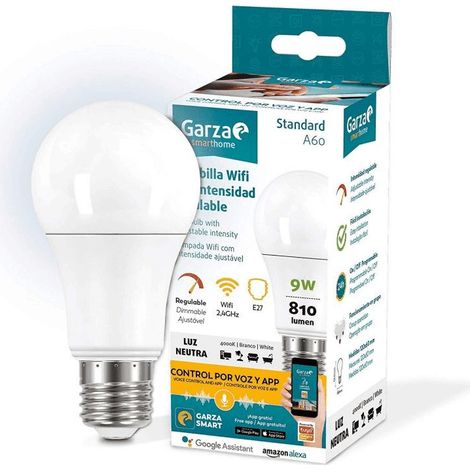 LAMPE LED WIFI E27 LN DIMMABLE 810LM - 9 W (1/3)