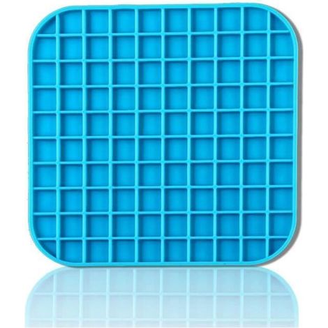 Tapis de Léchage - Léchez - Silicone - Réduit l'anxiété - Pour Chien - 19.6 cm CORBEILLE (1/5)