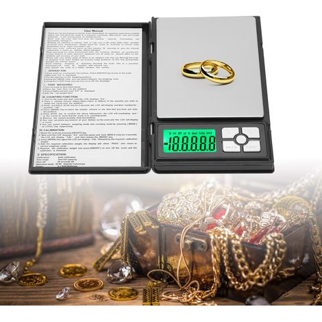 BDS 1108-1 Mini balance de précision portable pour bijoux, balance électronique 1 kg/0,1 g (1/5)