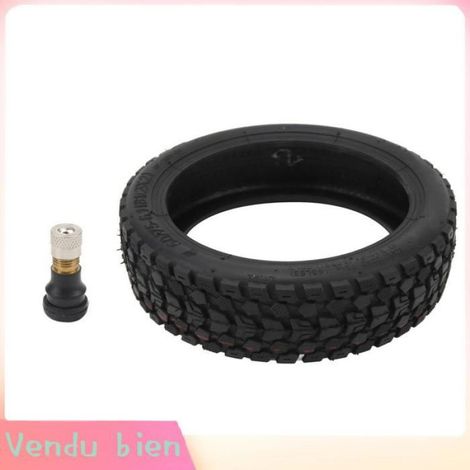 Pneu de scooter électrique, 50/75-6.1 anti-crevaison sans air avec roue de remplacement solide à absorption des chocs en nid (1/4)
