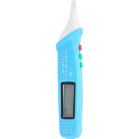 VC1018 Testeur de tension sans contact avec affichage numérique intelligent, stylo testeur électrique pour usage extérieur (1/5)