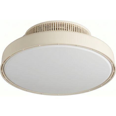Ventilatore da soffitto a LED senza pale da 45 W, regolabile con telecomando e temperatura di colore (CCT).
