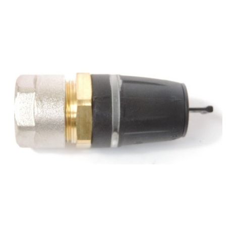 Adaptateur à emboiter pour tube cuivre, acier et inox 20X18mm bi-matière laiton / PPSU plomberie TECELOGO TECE 8711205
