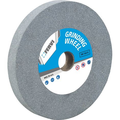 Mola abrasiva grana 46 corindone x smerigliatrice 150x20x32 mm Fervi mg11/46