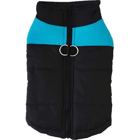 Gilet imperméable chaud en micro-coton pour chien, idéal pour l'automne et l'hiver, taille M. (1/5)