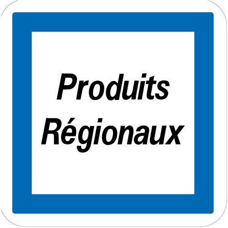 Panneau routier ECOLIGN . PRODUITS REGIONAUX (CE50.PR)