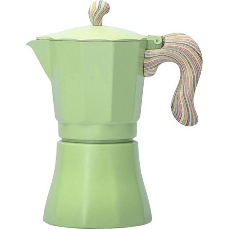 WURKO cafetera sombra induccion 9 tazas , Cafetera inducción Sombra 9 tazas Nada mejor que la forma original y tradicional de hacer el café en los fogones con una cafetera ital (1/4)