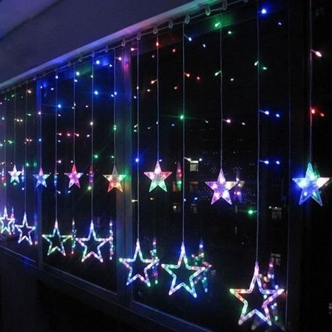 LED-Sternenlichterkette – Weihnachtsdekoration für Zuhause und Partys (1/3)