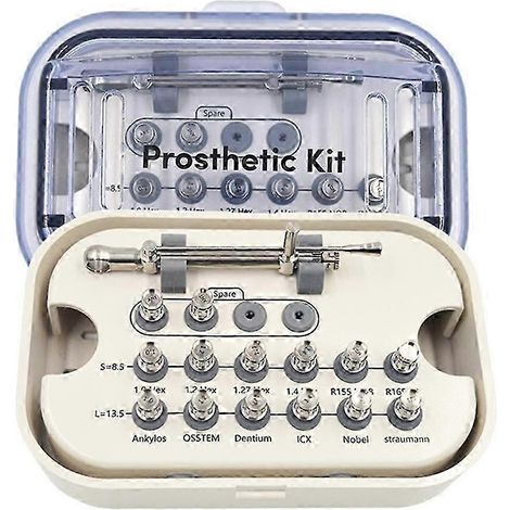 Clé dynamométrique universelle pour implants, tournevis, kit de prothèse, 10-70 Ncm, clé à cliquet pour un retrait en toute sécurité (1/5)
