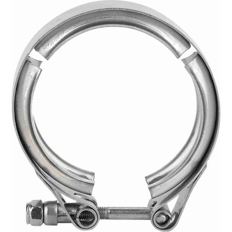 Collier de serrage V-Band turbo de 63mm (2.5") pour exhaust et downpipe avec vis M6 (1/5)