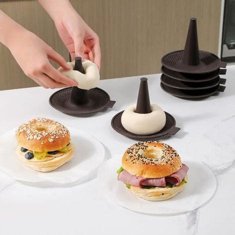 Donut-Form – MOMOTOU – Silikon – Hitzebeständig – 3-teilig – Spülmaschinenfest (1/4)
