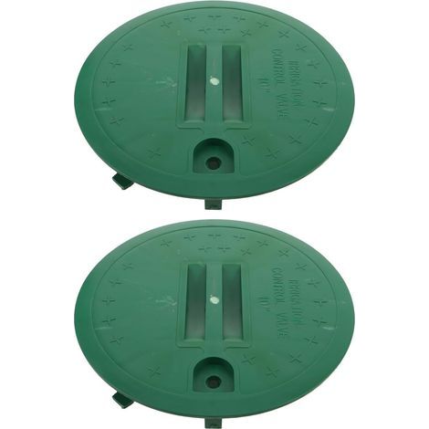 Stück Runde Ventildeckel aus Kunststoff für Sprinklerventile (1/5)