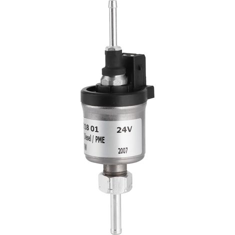 Pompe à carburant 24V pour chauffage diesel 1kW-4kW, référence 22451801, compatible Eberspacher Airtronic D2 D4 D4S, pièce de rechange précise et durable. (1/5)