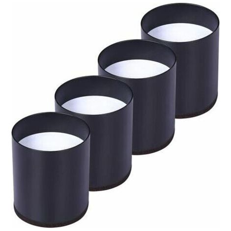 Lot de 4 rehausseurs pieds lit acier carbone 5cm – Charge 4500kg – Pour meubles lourds – Installation facile avec patins autocollants (1/5)