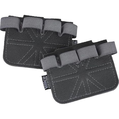 Gants De Musculation - Paume En Cuir Vache Double Couche - Pour Halterophilies Deadlift Tirage À La Barre Anneaux De Muscle Kettlebell - Unisexe (1/3)