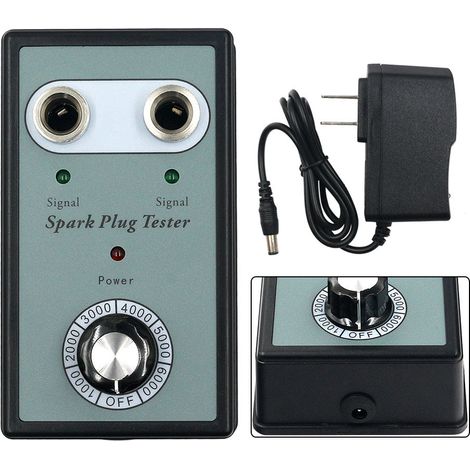 Tester per candele automobilistiche con strumento diagnostico per analizzatore di candele a due fori (1/5)