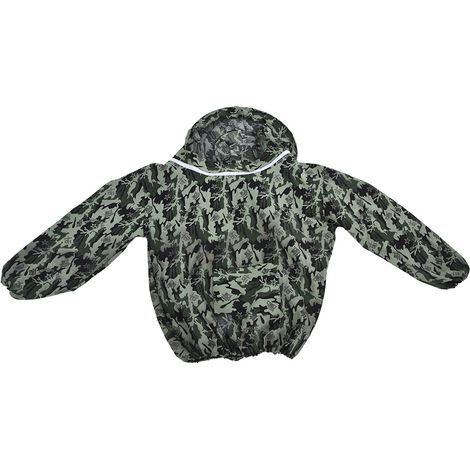 Veste apicole professionnelle respirante avec chapeau, combinaison de protection pour apiculteur (1/5)