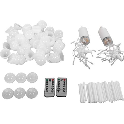 Lampe Boule Colorée Piles Décorative avec Télécommande (1/5)