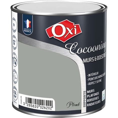 Wände Holz Satin Blei 0,5l - Oxi