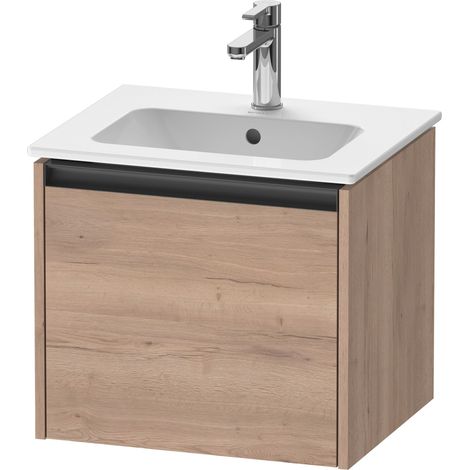 Duravit Ketho.2 Waschtischunterbau wandhängend, 1 Auszug,