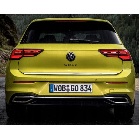 VW Golf VIII, 8 Hatchback - embellecedor cromado para el portón trasero (1/5)