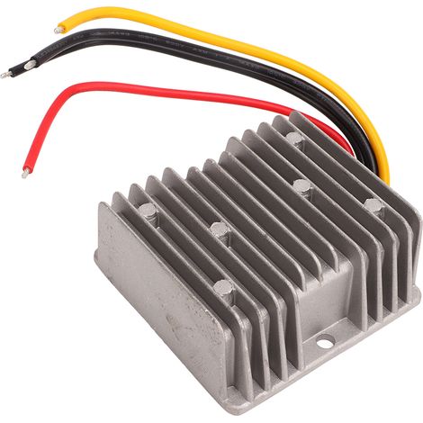 Convertisseur de puissance CC étanche IP68 24 V vers 12 V (20 A, 240 W) pour voiture, camion, caméra embarquée et autres véhicules. (1/5)