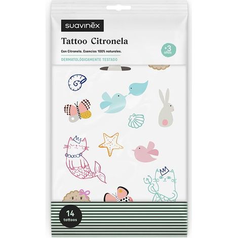 SUAVINEX Tattoos Antizanzare Alla Citronella (1/2)