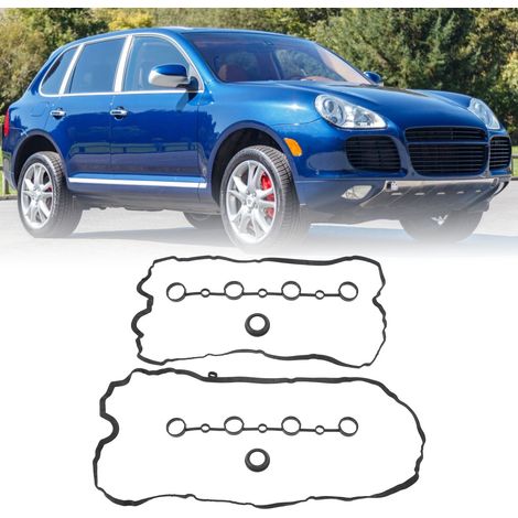 Joints de bougies d'allumage, joints d'arbre à cames et jeux de joints de cache-culbuteurs pour Porsche Cayenne V8 2003-2006 (2 jeux) (1/5)